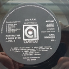 Carl Simmons – Portrait Of A Rock Star Vol. 2 LP UK 1972 - pikkukuva 2