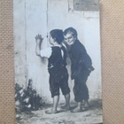 kolme vintage taidekorttia 1900-luku alku - pikkukuva 3