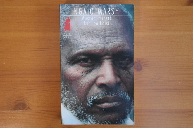 Ngaio Marsh:Mustaa miestä ken pelkäisi.2.P.1990.Nid.Sapo 220