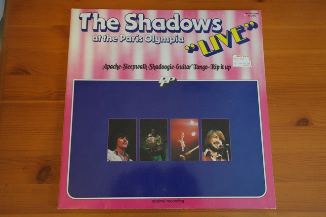 The Shadows:Live At The Paris Olympia-LP.