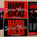 Hanoi Rocks : Vanha kortti, tarroja + flaieri - pikkukuva 1