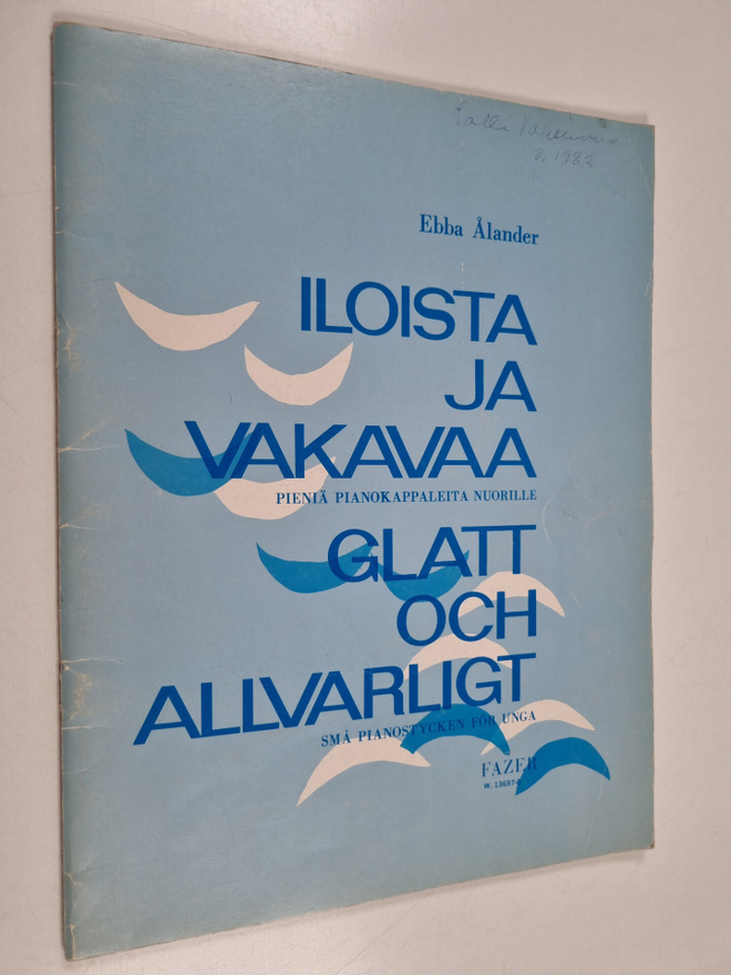 Ebba Ålander : Iloista ja vakavaa : Pieniä pianokappaleit...