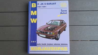 BMW 3- ja 5-Sarjat 1981-1991 Korjausopas (Alfamer S157)