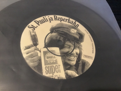 Irwin Goodman St. Pauli ja Reperbahn Promo Single rare