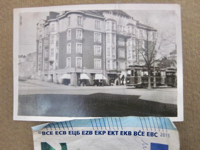 VANHA Valokuva Helsinki Raitiovaunu n. 1920