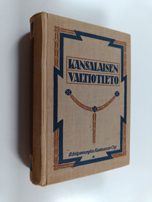 Kansalaisen valtiotieto. 1921