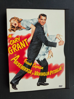 ARSENIKKIA JA VANHOJA PITSEJÄ . DVD . CARY GRANT
