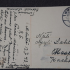 Vanha kortti Millet Tähkänpoimijat, kulkenut v. 1943 - pikkukuva 3
