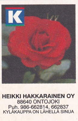 Ontojoki, Heikki Hakkarainen Oy  , Kesko  , 7/12