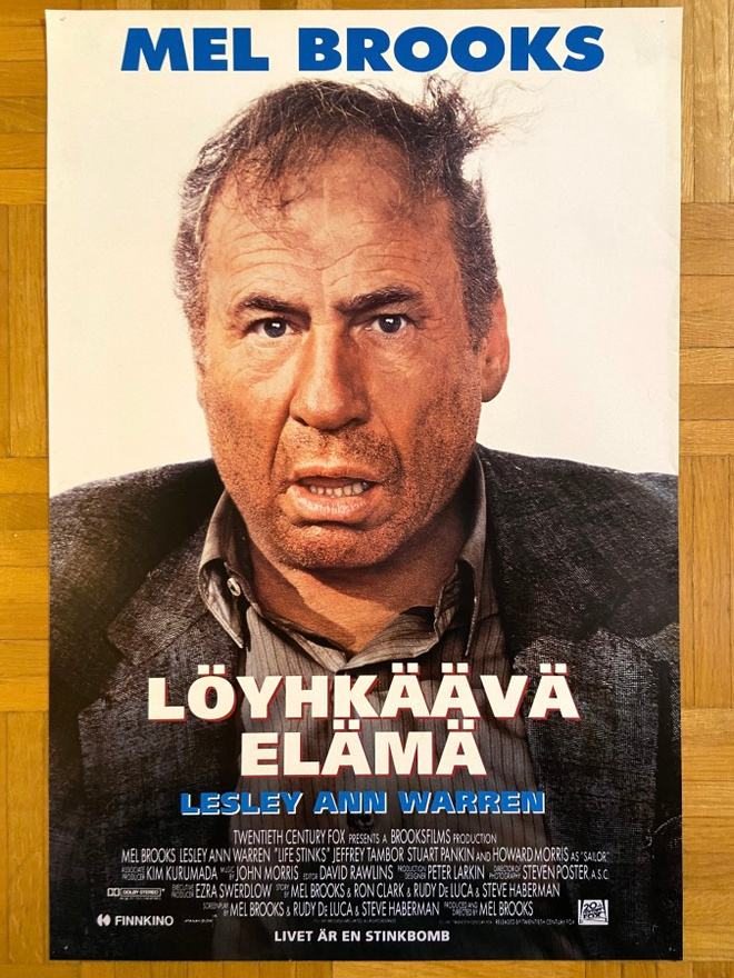 Vanha elokuvajuliste: Löyhkäävä elämä
