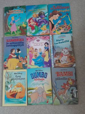 Lasten oma kirjakerho,walt disney