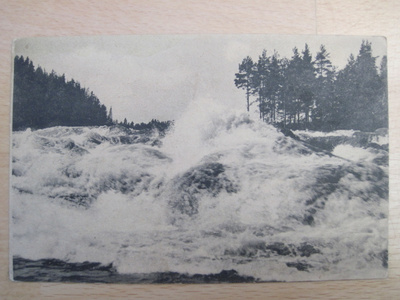 VANHA Postikortti Imatra Vallinkoski 1900-luku