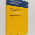 Jay Jorgenson : Explicit formulas : for regularized produ... - pikkukuva 1