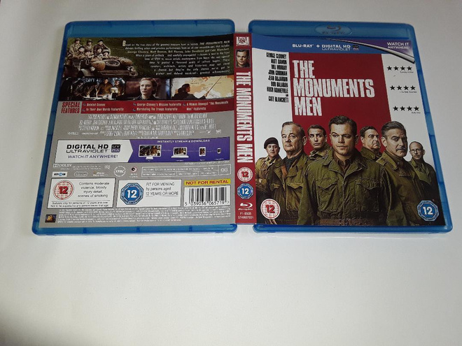 The Monuments Men - UK Region B Blu-Ray (20th Century Fox)
