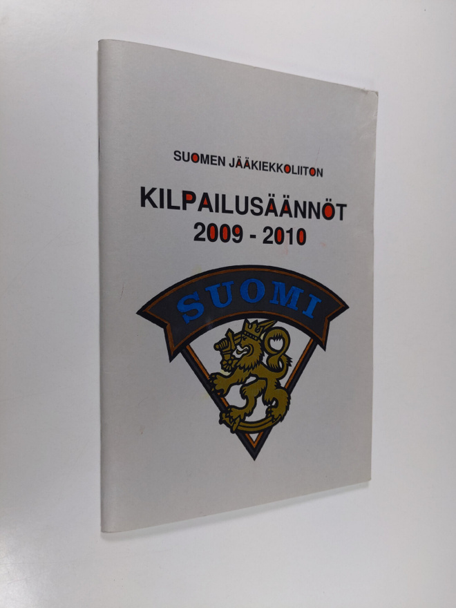 Suomen jääkiekkoliiton kilpailusäännöt 2009-2010