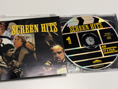 Screen Hits: 40 Orchestral TV & Film Favourites (2CD) MINT!!