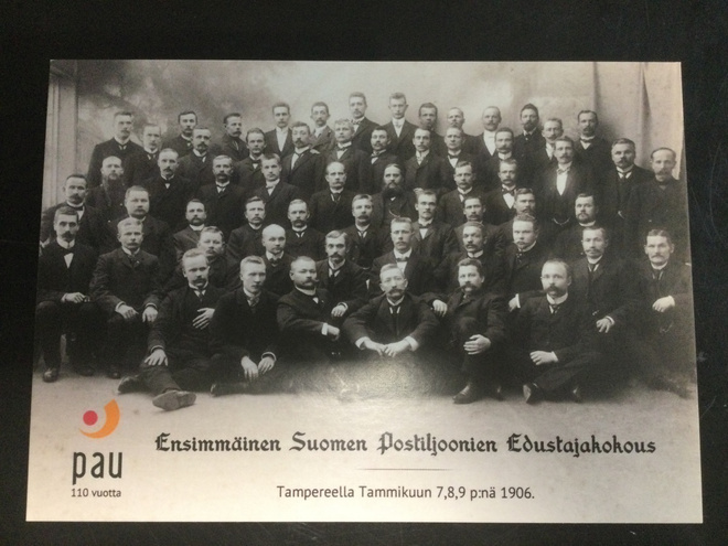 POSTILJOONIEN EDUSTAJAKOKOUS - kortti.