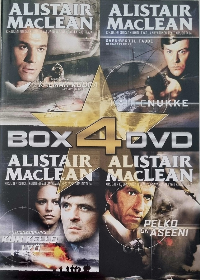 ALISTAIR MACLEAN COLLECTION BOX 4 DVD