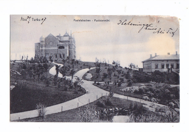 VANHA Postikortti Turku 1900-l