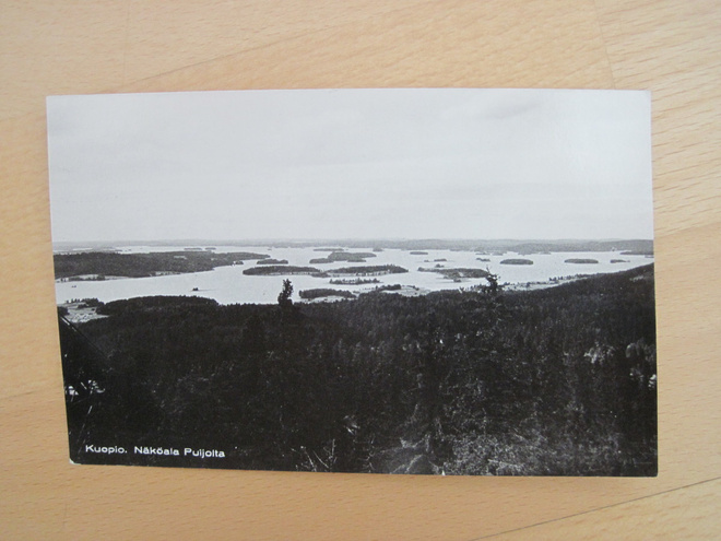 VANHA Postikortti Kuopio 1930-l Alkup. Mallikappale