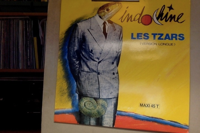 INDOCHINE :: LES TZARS [Long Ver.]  ::  VINYYLI MAXI 1987 !