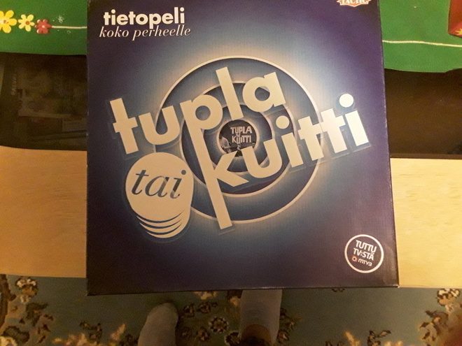 Lautapeli tupla tai kuitti