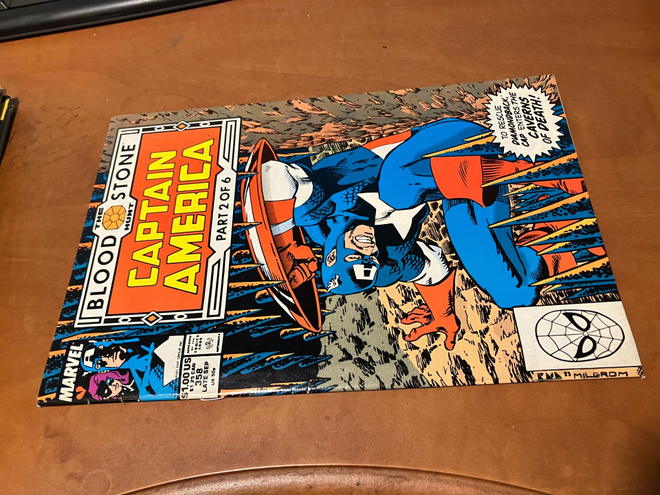MARVEL CAPTAIN AMERICA 358/1989 HYVÄ