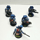 WH40K - 5kpl Space Marine Devastator Squad figuuria [A40] - pikkukuva 2