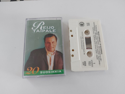 REIJO TAIPALE - 20 SUOSIKKIA c-kasetti (mm. ORVOKKISEPPELE )