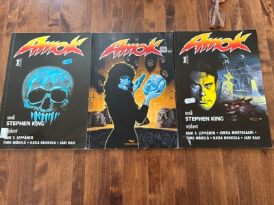 Amok - sarjakuva-albumit