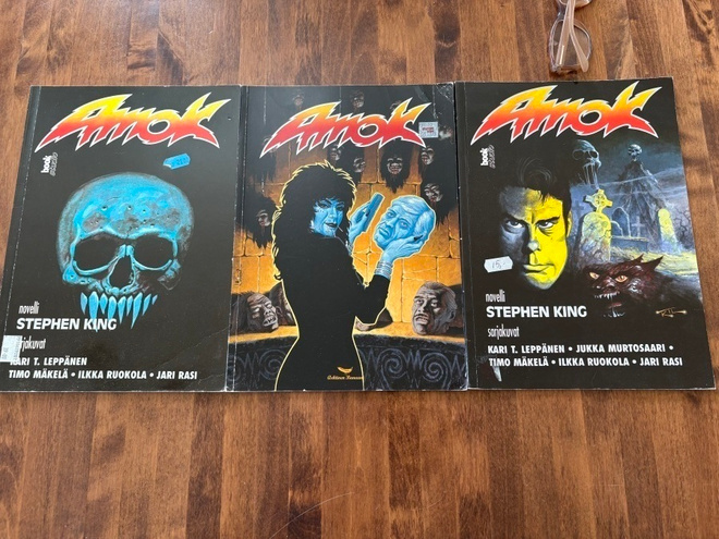 Amok - sarjakuva-albumit