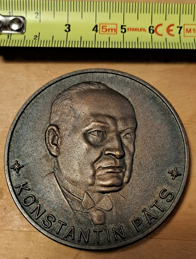 KONSTANTIN PÄTS MITALI