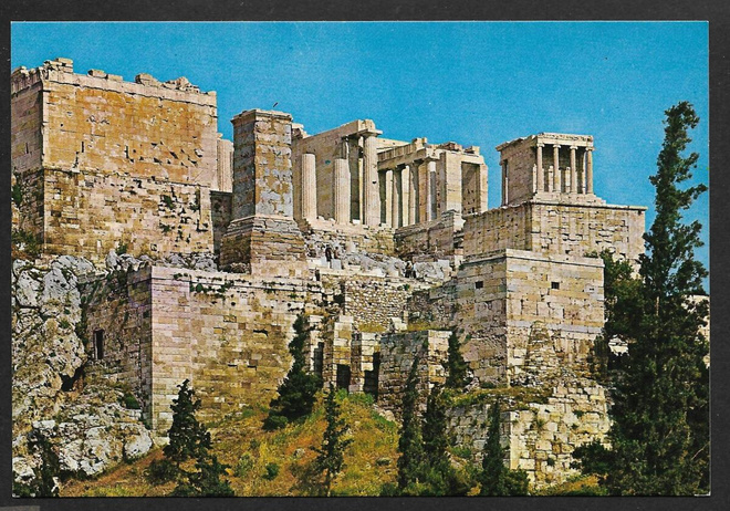Kreikka - Ateena , Akropolis portti