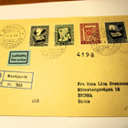 1953 Islanti R kortti Ruotsiin - pikkukuva 1