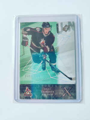 Ossi Väänänen 00-01 SPx Rookie /1500