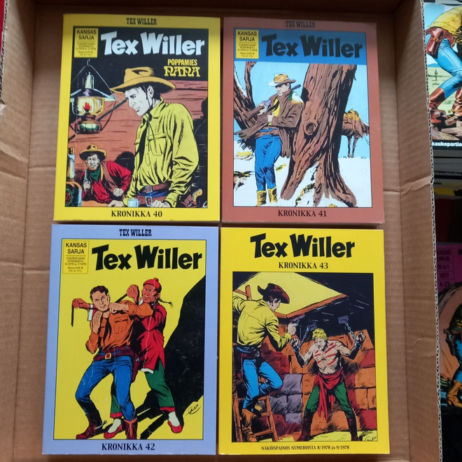 Tex Willer kronikka valikoima 5€/kpl