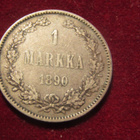1 markka 1890 - pikkukuva 1
