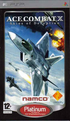 Ace Combat X - Skies of Deception - Platinum (PSP-peli) ALE!
