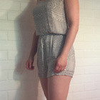 Twist&Tango harmaa/valkoinen kuviollinen shortsihaalari 36 - pikkukuva 3