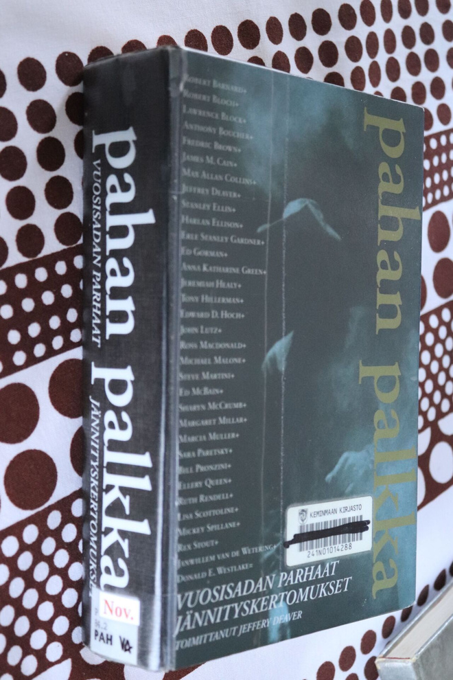 Jeffery Deaver (toim.) : Pahan palkka ( 1.p. 2003 k.po )