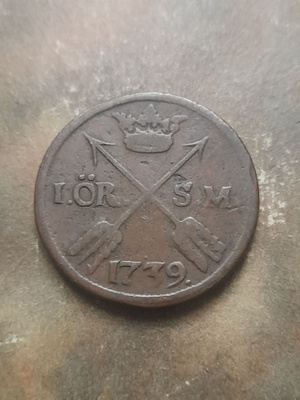 Ruotsi 1 öre 1739