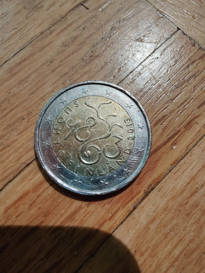 Valtiopäivät 2€ kolikko