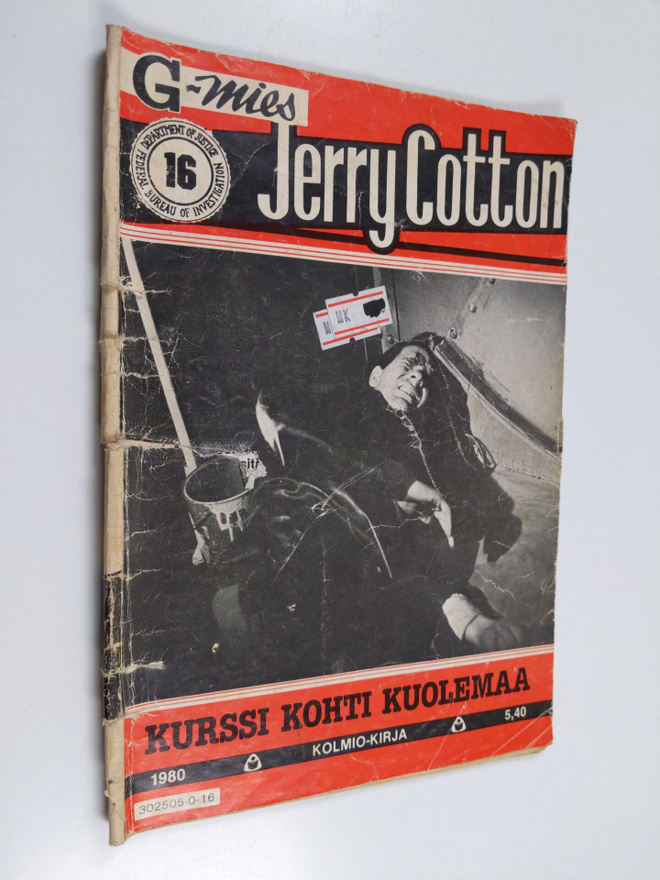 Jerry Cotton 16/1980 : Kurssi kohti kuolemaa