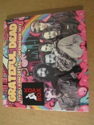 Grateful Dead Tivoli koncertsal, copenhagen 1972 cd muoveiss