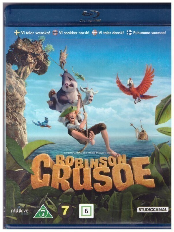 Robinson Crusoe (Puhuttu suomeksi / ruotsiksi)