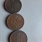 10 Penniä 1900,1910,1912 hyvä kunto - pikkukuva 3
