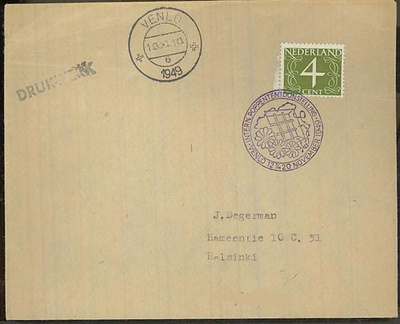 Hollanti 1949 erikoisleimakuori