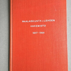 Maalaiskunta  lehden hakemisto 1937 - 1956 - pikkukuva 1