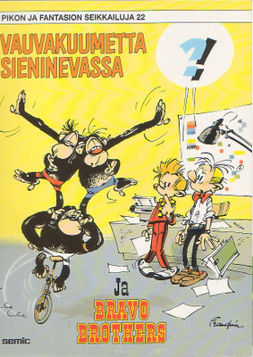 Franquin: Piko ja Fantasio - VAUVAKUUMETTA SIENINEVASA (1-p)