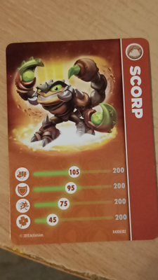 Skylanders scorp